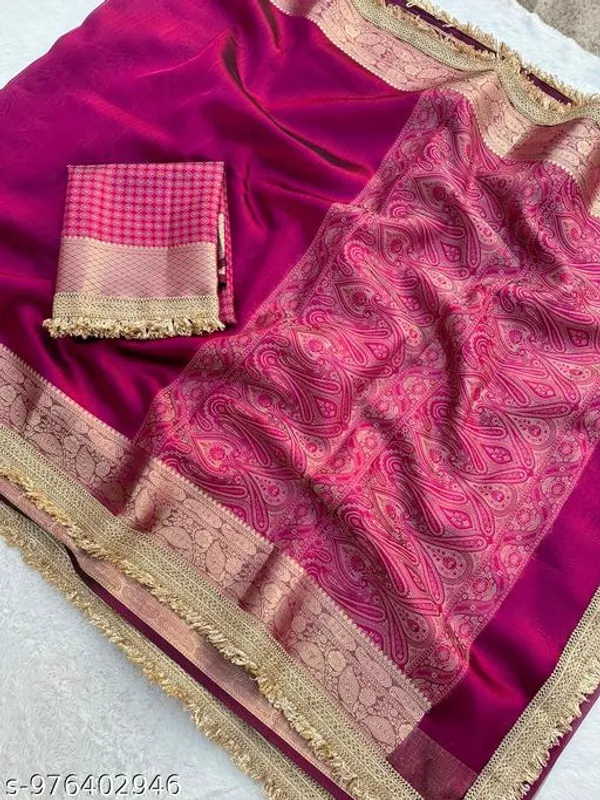 Exclusive_Pashmina_Tissue_Kaat_Baand_Banarasi_Saree_In_Wine_With_Double_Lace_Attached