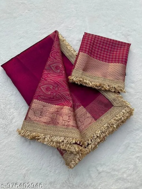 Exclusive_Pashmina_Tissue_Kaat_Baand_Banarasi_Saree_In_Wine_With_Double_Lace_Attached