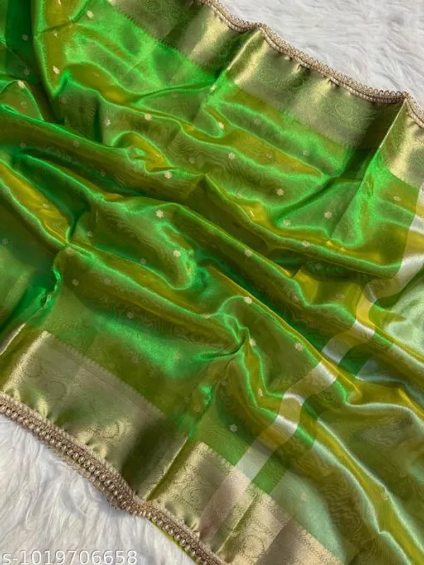 Exclusive_Banarasi_Tissue_Mohmaya_Maharani_Green_Tissue_Silk_Saree_Booty_All_Over_With_Moti_Lace_Attached