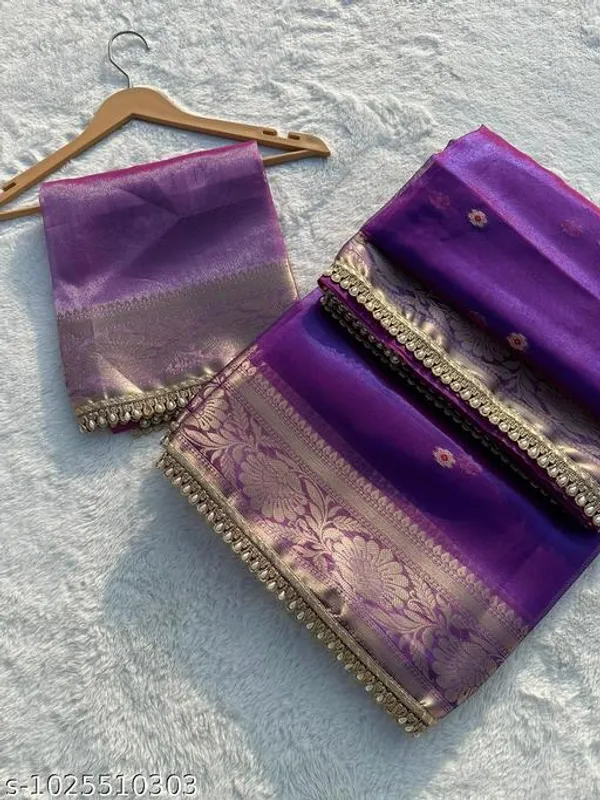 Tissue_Mohmaya_Maharani_Royal_Purple_Tissue_Silk_Saree_Meena_Booty_All_Over_With_Moti_Lace_Attached