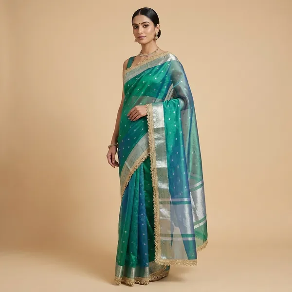 Tissue_Mohmaya_Maharani_Peacock_Tissue_Silk_Saree_Booty_All_Over_With_Premium_Lace_Attached