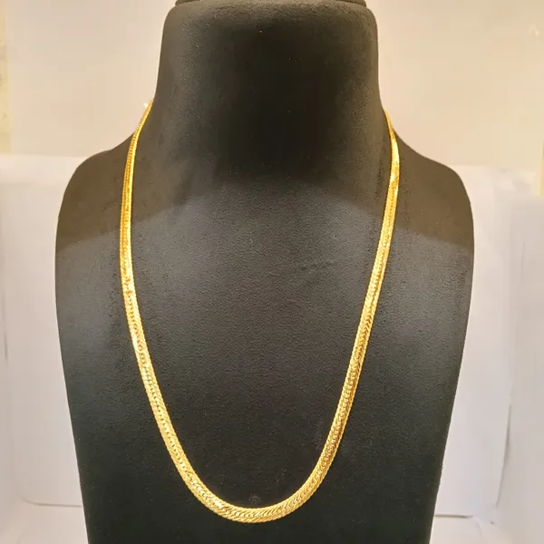 Gold_Tone_Woven_Chain_Necklace_for_Women