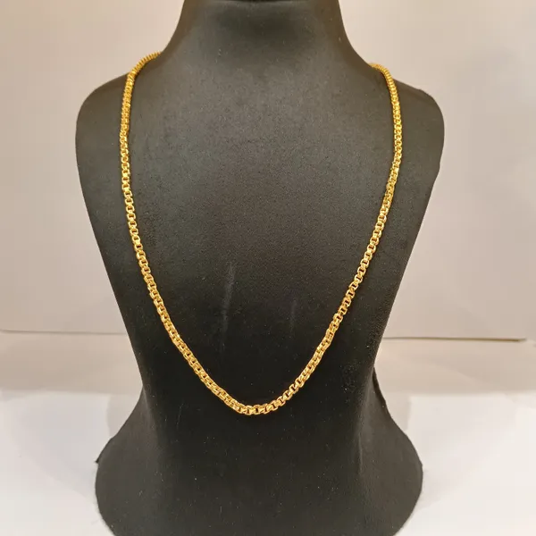 Gold_Tone_Link_Chain_Necklace_for_Men_And_Women