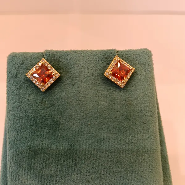 Gold_Tone_Red_Stone_Stud_Earrings_for_Women