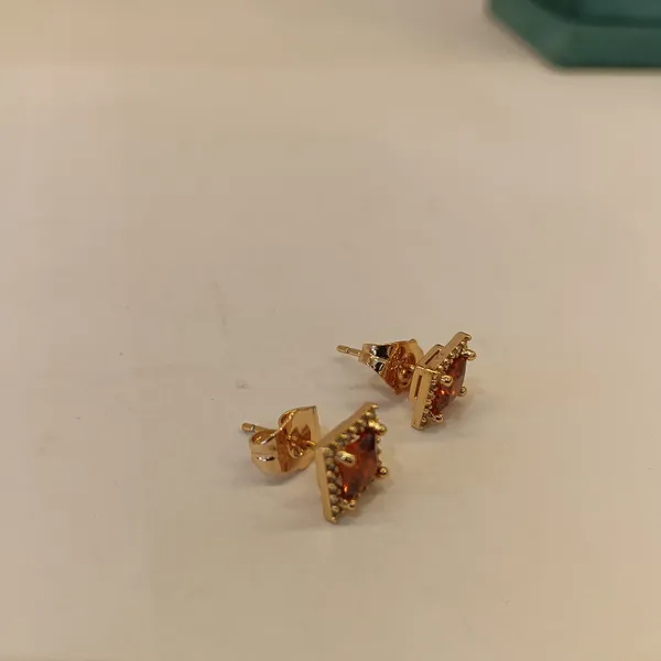 Gold_Tone_Red_Stone_Stud_Earrings_for_Women