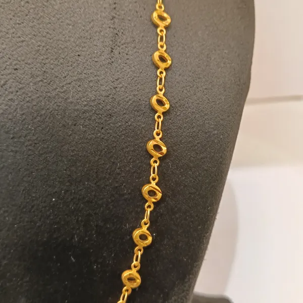 Gold_Tone_Loop_Design_Necklace_for_Women