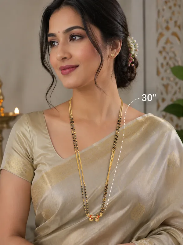 Gold_Tone_Black_Beaded_Double_Strand_Mangalsutra_For_Women