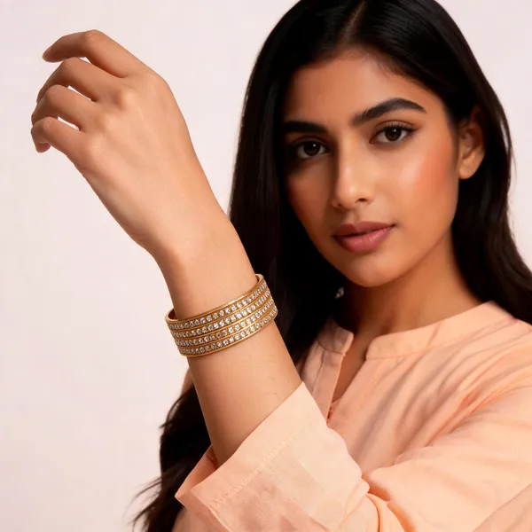 Gold_Tone_Crystal_Studded_Broad_Bangle_For_Women