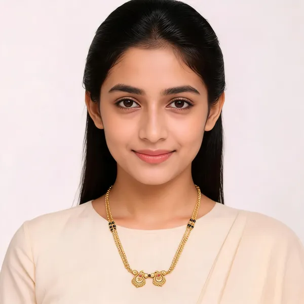 Gold_Tone_Black_Beaded_Dual_Chain_Mangalsutra_For_Women