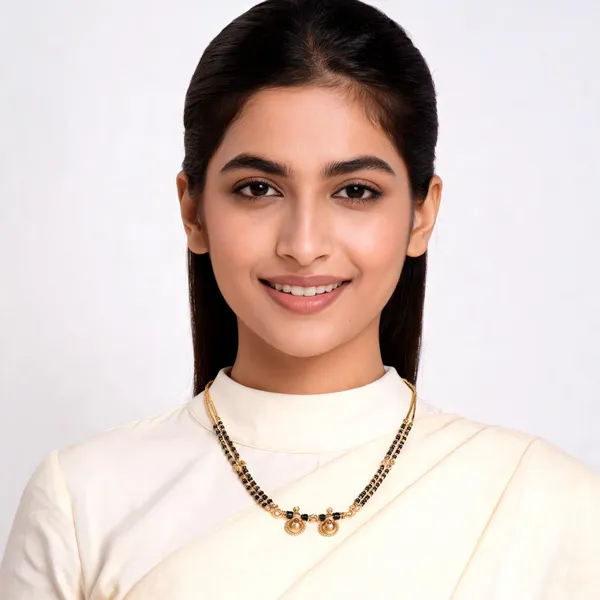 Gold_Tone_Black_Beaded_Double_Strand_Mangalsutra_For_Women