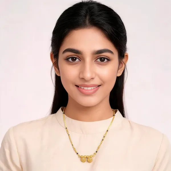 Gold_Tone_Black_Beaded_Twin_Pendant_Mangalsutra_Necklace_For_Women
