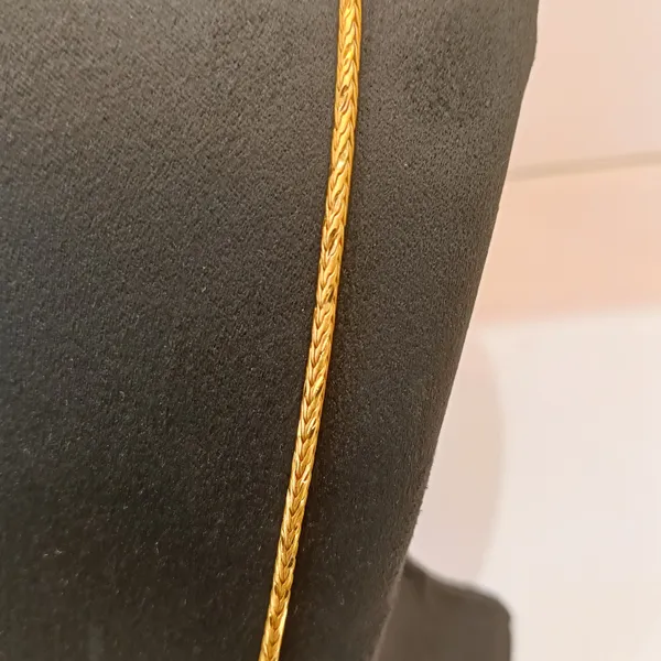 Gold-Tone_Braided_Chain_Necklace_for_Women