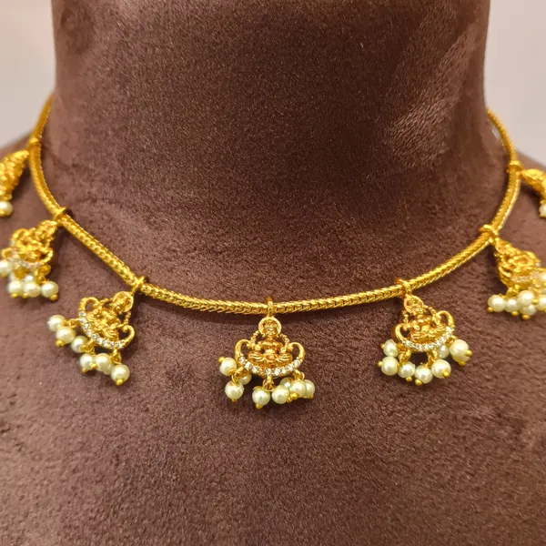 Gold_Tone_Temple_Necklace_Set_for_Women