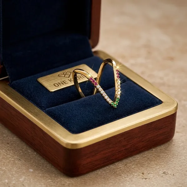 Gold_Tone_Rhinestone_Ring_For_Women