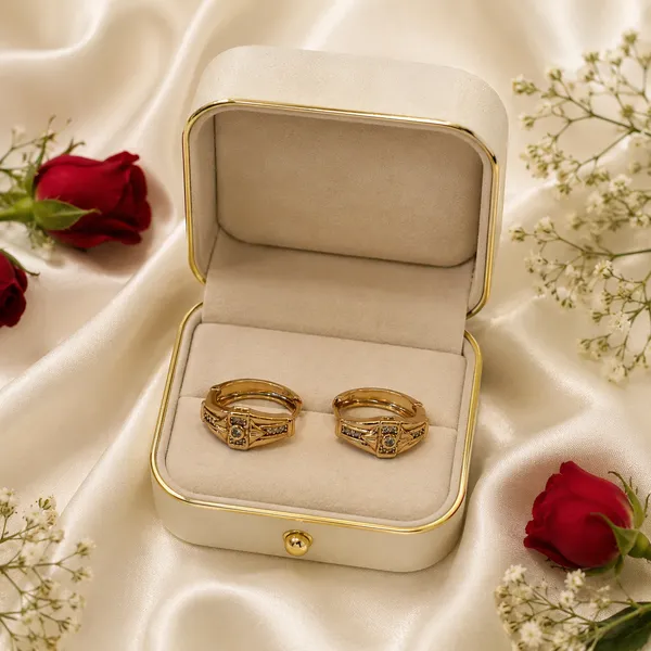 Gold_Tone_Earring_For_Women