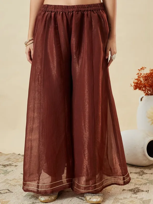 Brown_Fandy_Silk_Embroidered_Anarkali_Sharara_Set_For_Women
