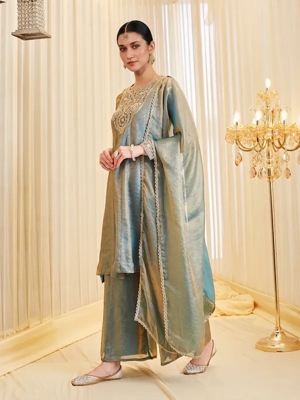 Sage_Green_Fandy_Silk_Embroidered_Anarkali_Suit_Set_For_Women