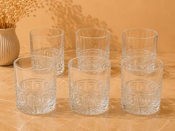 Glass_Geometric_Pattern_Tumbler_Set_Of_6