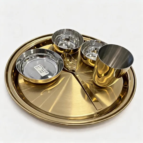 Metal_Gold_Plated_Round_Pooja_Thali_Set