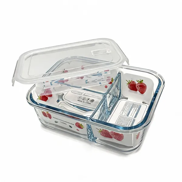 Glass_Strawberry_Print_Rectangular_Food_Storage_Container