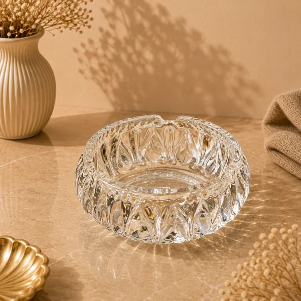 Glass_Faceted_Round_Ashtray
