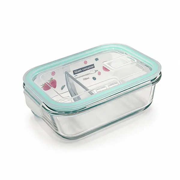 Bpa_Free_Plastic_Clear_Rectangular_Food_Storage_Container