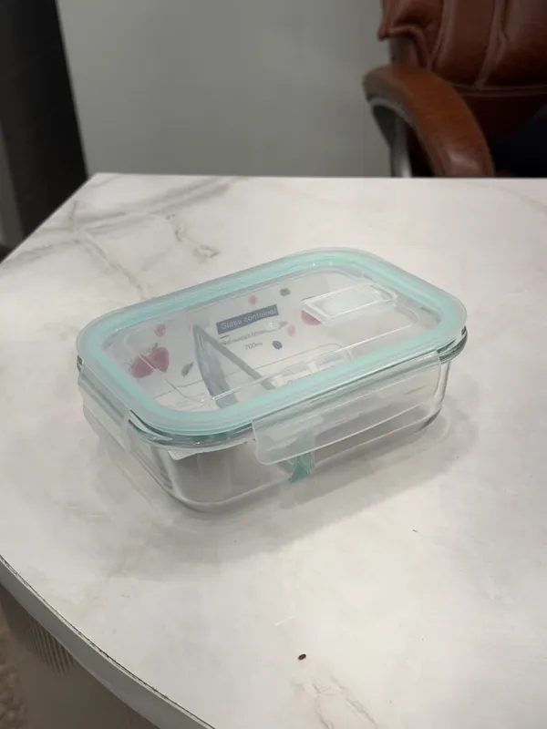Bpa_Free_Plastic_Clear_Rectangular_Food_Storage_Container