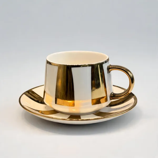 Ceramic_Metal_Gold_Finish_Cup_And_Saucer_Set