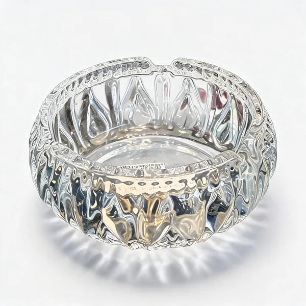 Glass_Faceted_Round_Ashtray