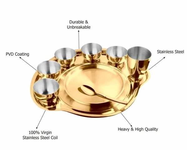 Metal_Gold_Finish_PVD_Coating_Rajwadi_Thali_Set