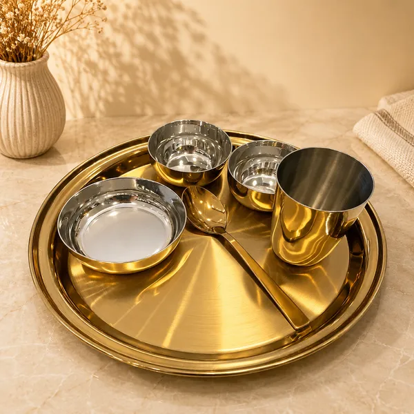 Metal_Gold_Plated_Round_Pooja_Thali_Set