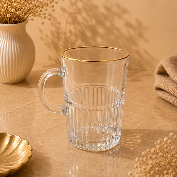 Glass_Ribbed_Gold_Rim_Mug_Set_Of_4