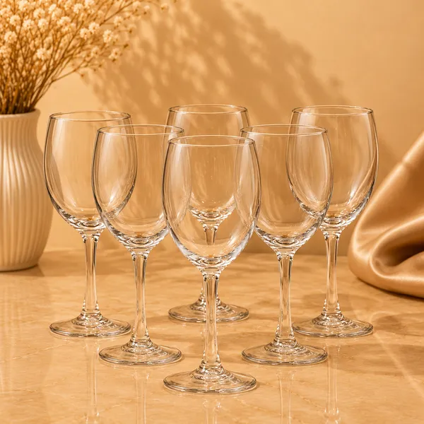 Glass_Clear_Classic_Wine_Glass_set_of_6_Glasses