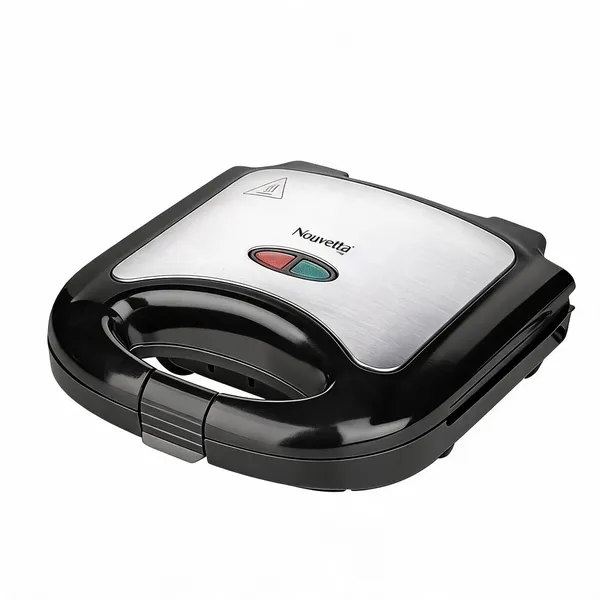 Abs_Plastic_And_Metal_Black_Silver_Sandwich_Maker