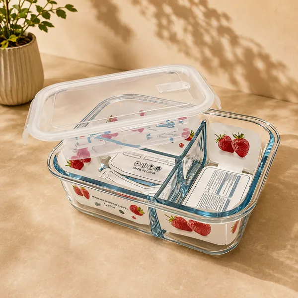Glass_Food_Storage_Container_with_Two_Partition_Air_Tight_Leak_Proof_Lid