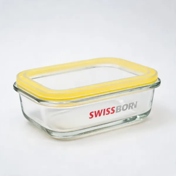 Bpa_Free_Plastic_Rectangular_Food_Storage_Container_Yellow_Lid
