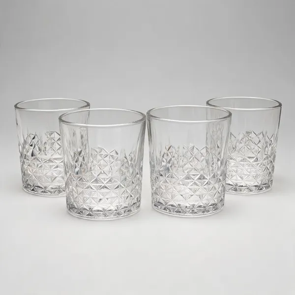 Glass_Geometric_Cut_Pattern_Glass_Set