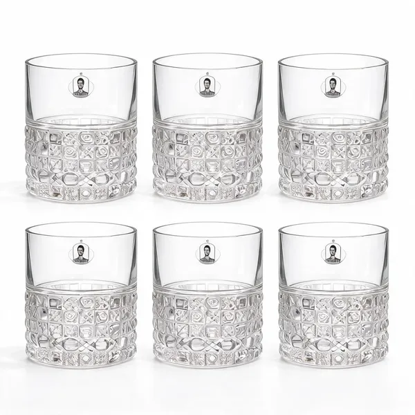 Glass_Embossed_Pattern_Tumbler_Set_Of_6