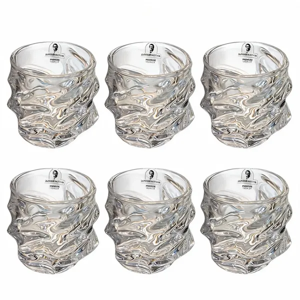 Glass_Abstract_Textured_Tumbler_Set_Of_6