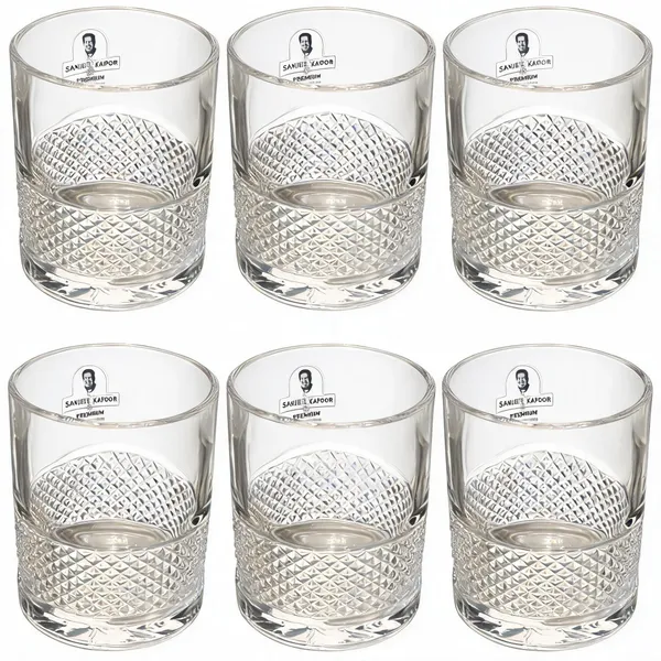 Glass_Textured_Diamond_Pattern_Tumbler_Set_Of_6