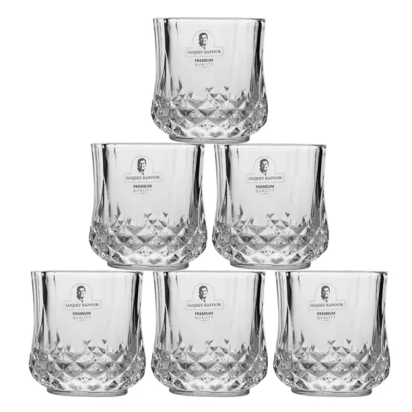 Water_And_Whisky_Glasses_Faceted_Cut_Pattern_Tumbler_Set_Of_6