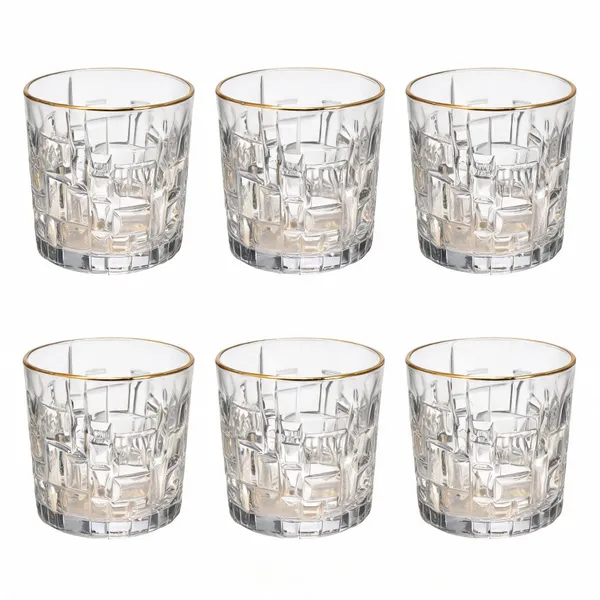 Glass_Geometric_Pattern_Tumbler_Set_Of_6