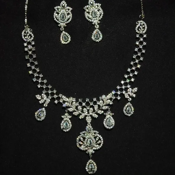 Silver_American_Diamond_Stone_Studded_Floral_Necklace_Set_With_Earrings_For_Women