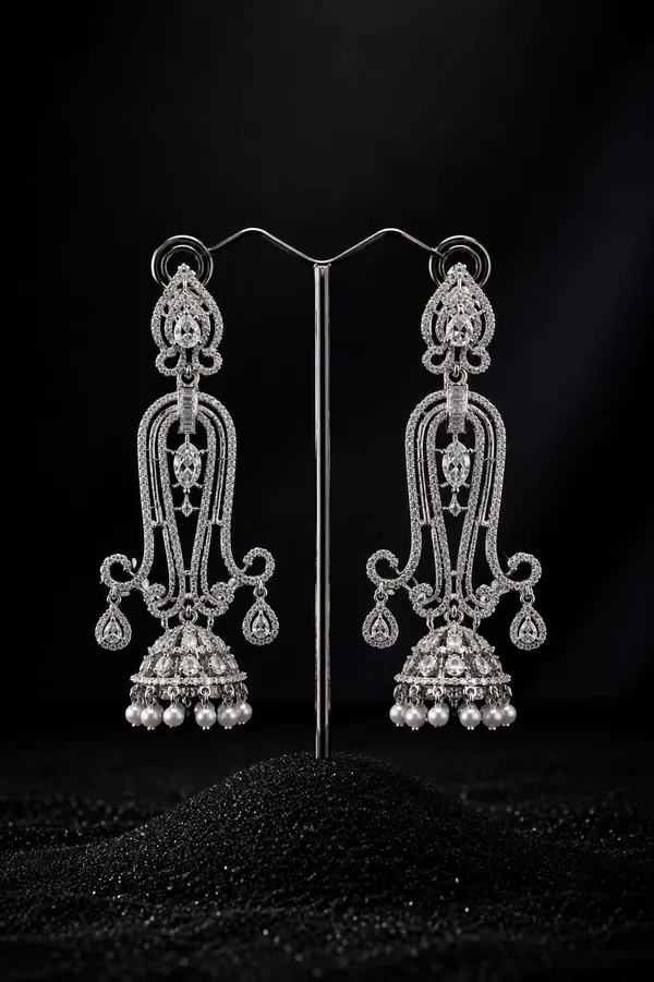 Silver_American_Diamond_Stone_Studded_Chandelier_Drop_Earrings_For_Women