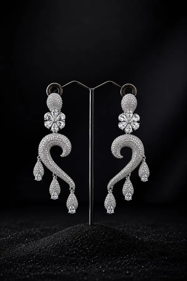 American_Diamond_Paisley_Stone_Drop_Earrings_For_Women
