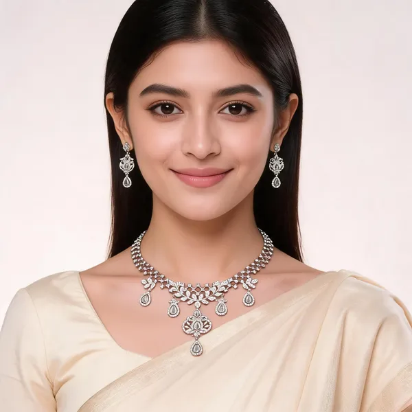 Silver_American_Diamond_Stone_Studded_Floral_Necklace_Set_With_Earrings_For_Women