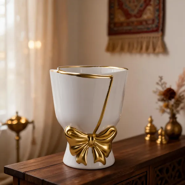 Gold_Ceramic_Planter_Pot_Living_Areas
