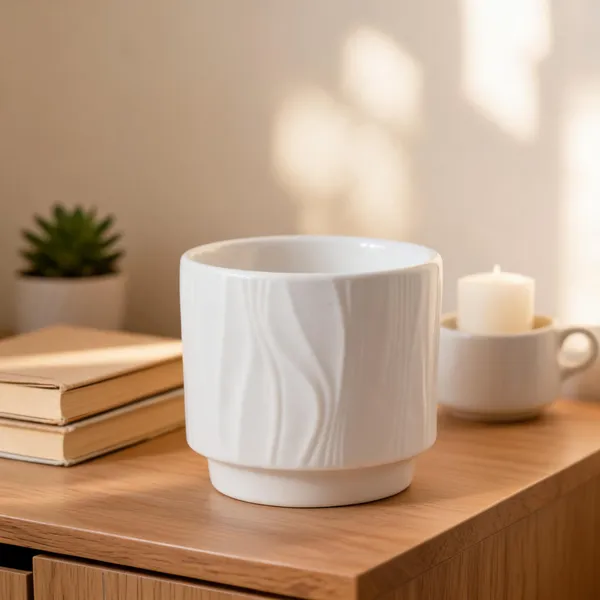 White_Ceramic_Planter_Pot_Living_Areas