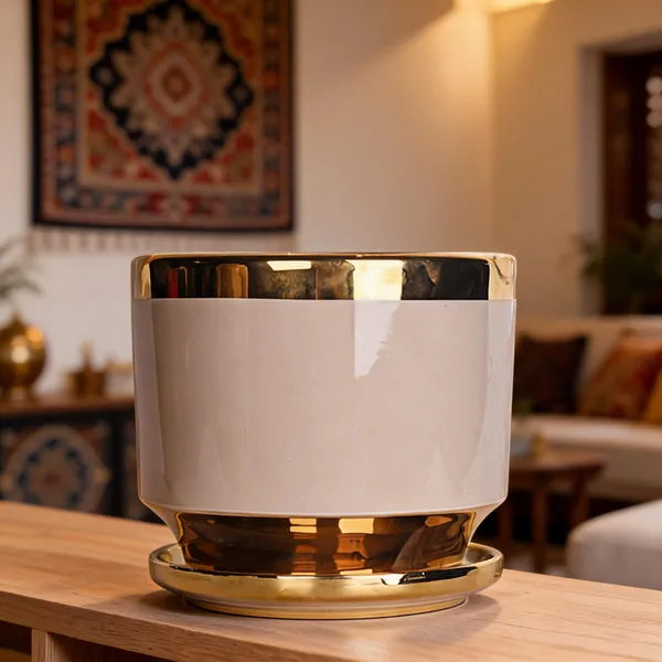 Ivory_And_Gold_Ceramic_Planter_Living_Areas