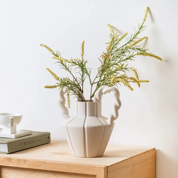 White_Ceramic_Decorative_Vase_Living_Areas
